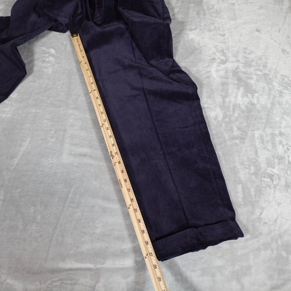 Brooks Brothers Elliot Corduroy Pants Mens 38x30 (Fits 38x28) Altered Cuffed - Picture 8 of 10